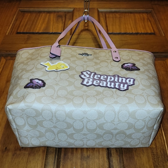 Coach X Disney Sleeping Beauty City Zip Tote Limited Edition F73359 - Picture 13 of 16